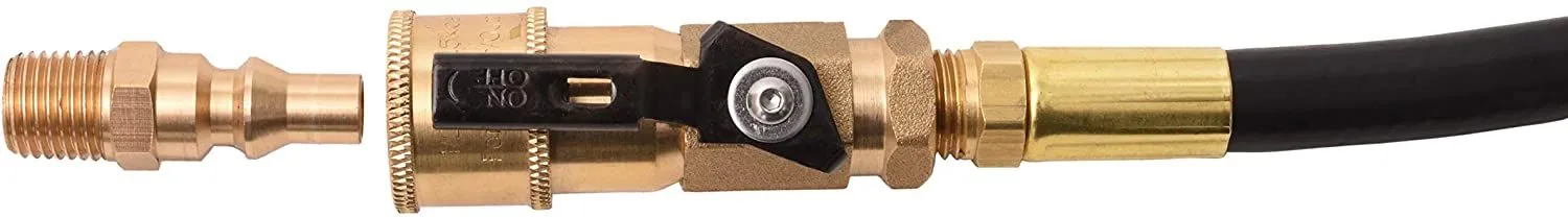 Grill quick connect adapter